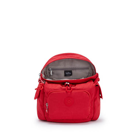 Mochilas Kipling City Pack Mini Rojos | MX 1487LI